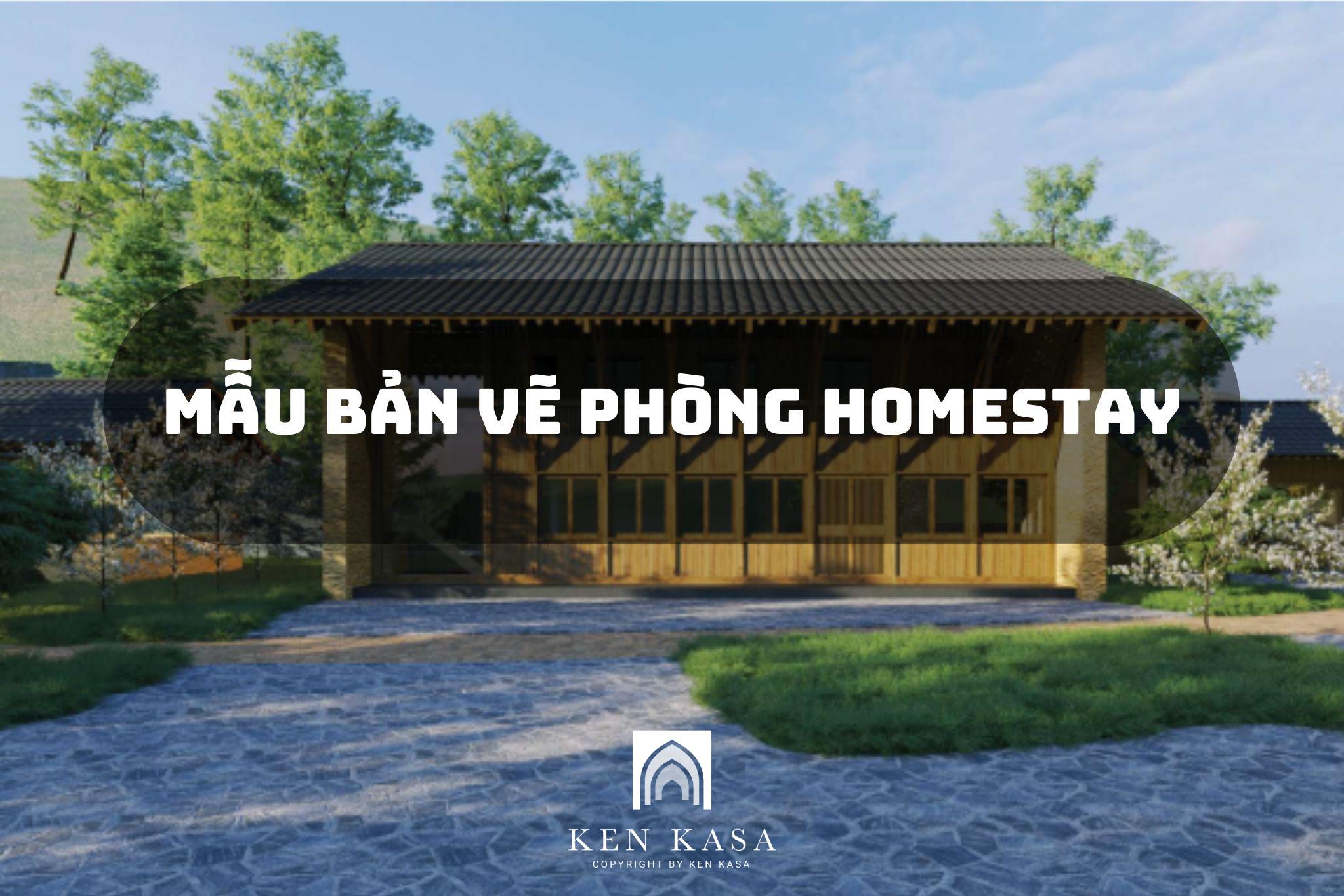 Những mẫu bản vẽ phòng homestay cần thiết khi thi công và thiết kế homestay